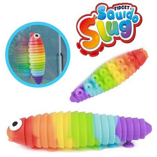 Игрушка гусеница Fidget Squido Slug