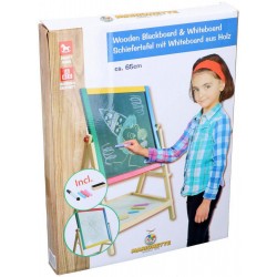 Divpusēja zīmēšanas tāfele 65x38cm Divpusēja zīmēšanas tāfele 65x38cm