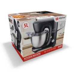 Миксер с чашей ALPINA 5л - черный Миксер с чашей ALPINA 5л - черный