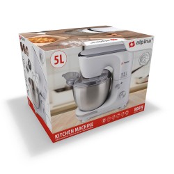 Миксер с чашей ALPINA 5л - белый Миксер с чашей ALPINA 5л - белый
