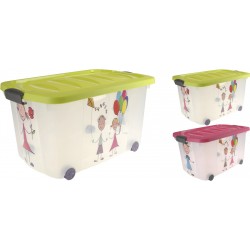 Kaste uz riteņiem 60x38x32cm