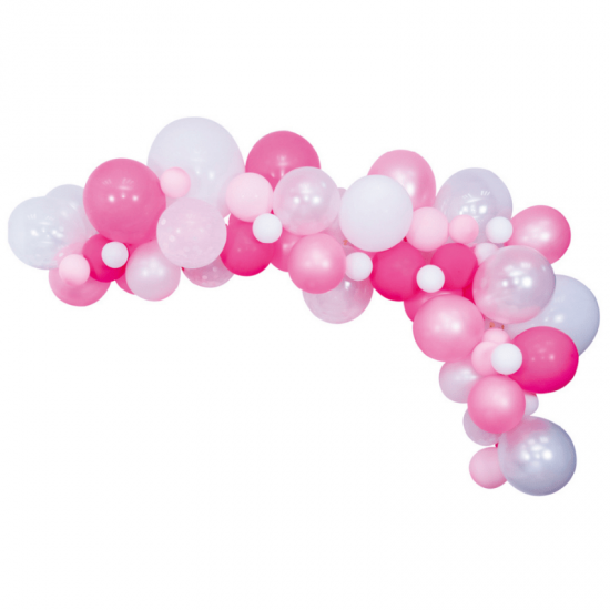 FIESTA Piepūšamo balonu komplekts - PINK