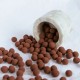 Aunazirņi piena šokolādē ar kakao pulveri, 150g