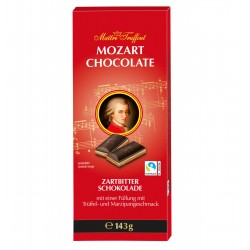 Темный шоколад MAITRE TRUFFOUT MOZART 143г - темный Темный шоколад MAITRE TRUFFOUT MOZART 143г - темный