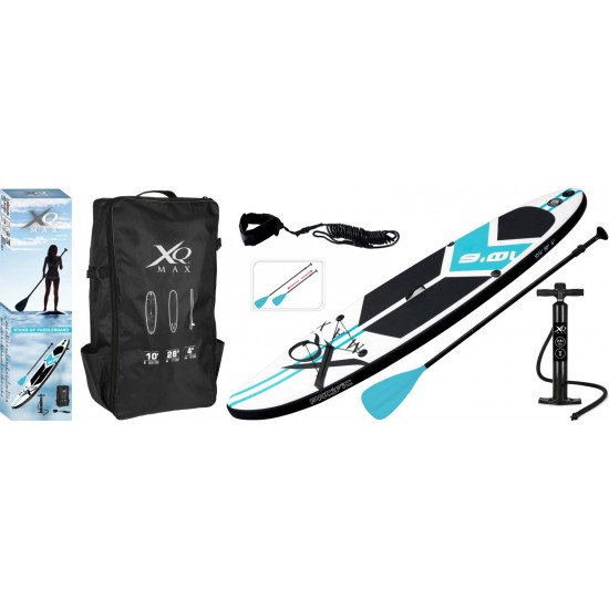Надувная доска SUP 320 XQMAX - СИНЯЯ