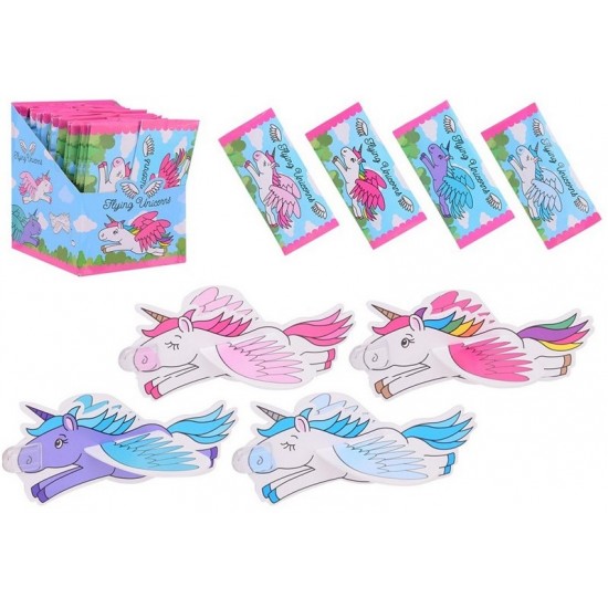 Unicorn EVA airplanes in display, 4 assorted