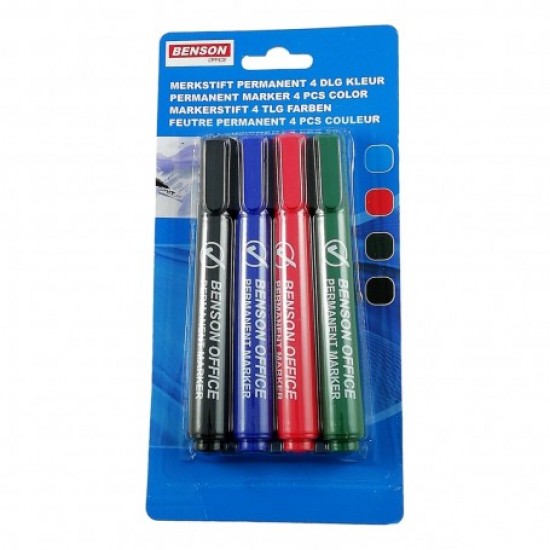PERMANENT MARKER 4 PCS COLOR PROFI