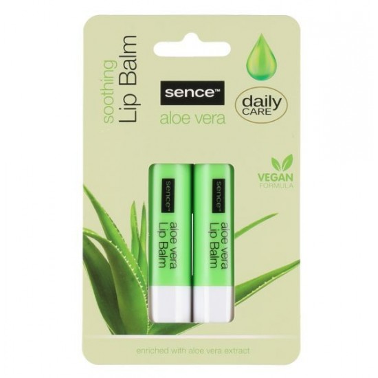 Lūpu balzāms 2x4,3g - Aloe Vera