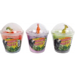 Gļotas DinoWorld ar figūru 4 veidi