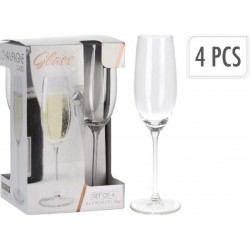 Бокалы для шампанского 4x210мл