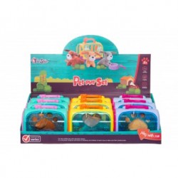 Плюшевая собака с аксессуарами