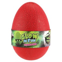 Светящийся в темноте динозавр в яйце