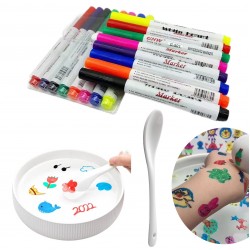 Flomāsteri zīmēšanai uz ūdens  MAGIC PEN 12gab Flomāsteri zīmēšanai uz ūdens  MAGIC PEN 12gab