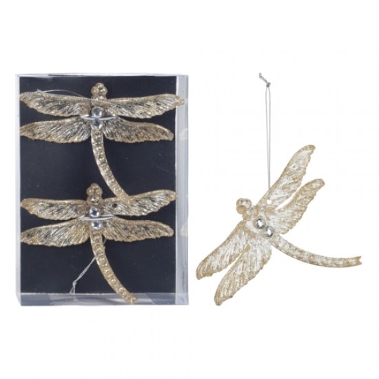 Ēglītes rotājums NY - Spāre zelta