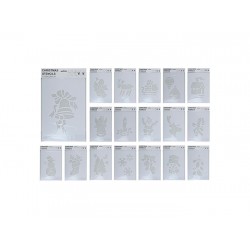 Рождественский трафарет 35 см Рождественский трафарет 35 см