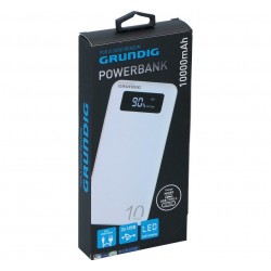 Lādētājs Powerbank 10000mAh, LED, 5V 2A