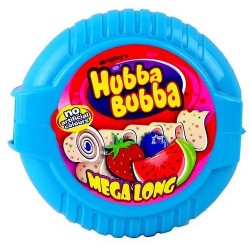 Košļājama gumija HUBBA BUBBA ar zemeņu, melleņu un arbūzu ga Košļājama gumija HUBBA BUBBA ar zemeņu, melleņu un arbūzu ga