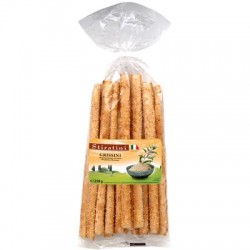 Grissini Salmiņi ar sezamu, 250g. Grissini Salmiņi ar sezamu, 250g.