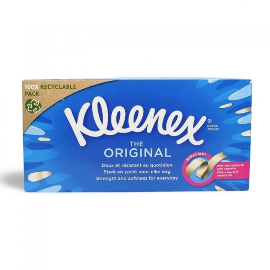 Kosmētiskās salvetes Kleenex 3-slāņu, 72 gab