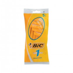 Skuvekļi BIC 5 gab - Sensitive