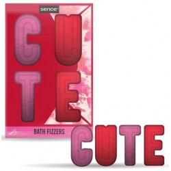 Подарочный набор,Соль для ванн SENCE 160г (4x40г) - LOVE LETTER Подарочный набор,Соль для ванн SENCE 160г (4x40г) - LOVE LETTER