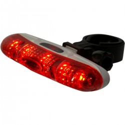 Velosipēda aizmugurējais lukturis 5xLED
