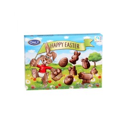 EASTER Piena šokolāde konfektes HAPPY EASTER 100g