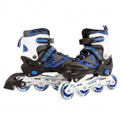Skrituļslidas 39-42, STREET RIDER, - zilas/melnas