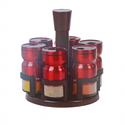 Statīvs garšvielām SCHAFER - sarkans