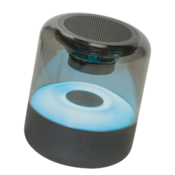 Bezvadu portatīvais skaļrunis ar LED gaismu "SoundLogic"