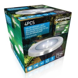 Dārza solāro lampu komplekts, GRUNDIG,- 4gb