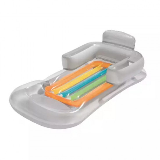 Piepūšamais peldmatracis ar muguras atbalstu Bestway 157x89cm