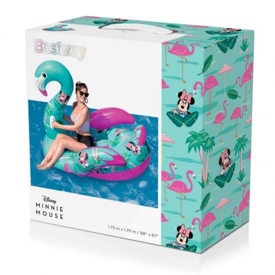 Матрас для плавания BESTWAY FLAMINGO 173x170см