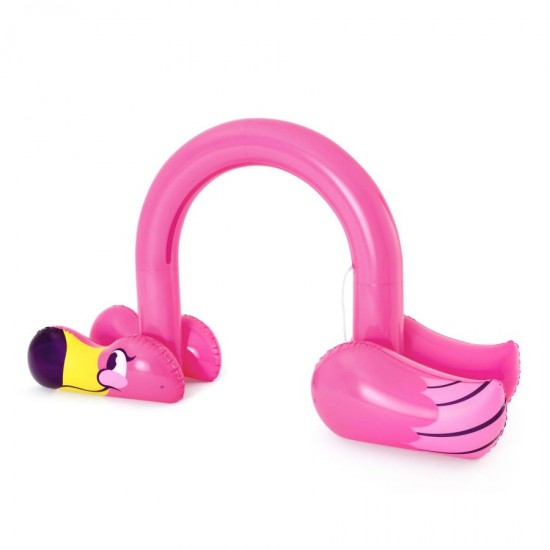 Ūdens rotaļu atrakcija BESTWAY BABY FLAMINGO, 340X110X192 CM