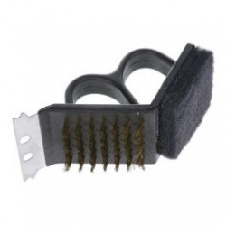 Birstīte grila tīrīšanai "Mustang" 9x12cm