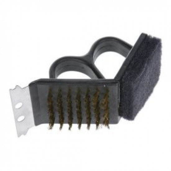 Birstīte grila tīrīšanai "Mustang" 9x12cm