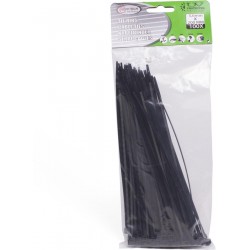Стяжки для кабеля 3.6x200mm/100 шт. черные Стяжки для кабеля 3.6x200mm/100 шт. черные
