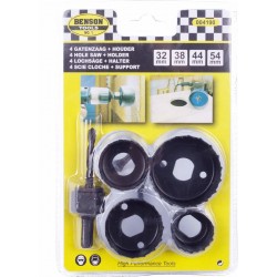 Caurumu zāģa uzgalis ar turētāju