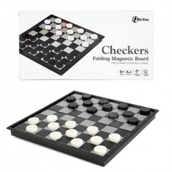 Ceļojumu spēle DAMBRETE - ar magnētiem