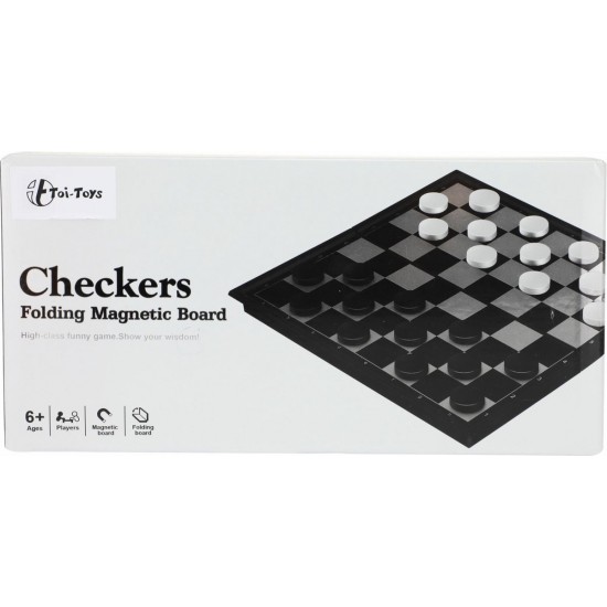 Ceļojumu spēle DAMBRETE - ar magnētiem