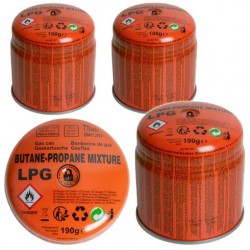 Butāna gāzes kasetne 190gr