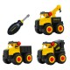 Rotaļu ceļu būves transports 3-in-1