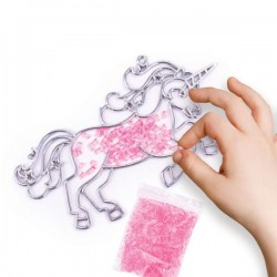 Набор для поделок ВИТРАЖ - единорог Набор для поделок ВИТРАЖ - единорог