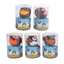 Травяная голова ANIMAL 7,5x12,5см