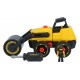 Rotaļu traktors ar asfalta veltni DIY "STANLEY Jr."XL 28,5x14,5x14.7cm Rotaļu traktors ar asfalta veltni DIY "STANLEY Jr."XL 28,5x14,5x14.7cm