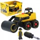 Rotaļu traktors ar asfalta veltni DIY "STANLEY Jr."XL 28,5x14,5x14.7cm Rotaļu traktors ar asfalta veltni DIY "STANLEY Jr."XL 28,5x14,5x14.7cm
