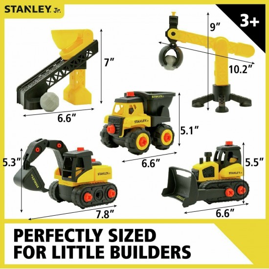 Играть в дорожно-строительный транспорт DIY "STANLEY Jr."