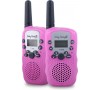 Rāciju komplekts WALKIE TALKIE - PINK