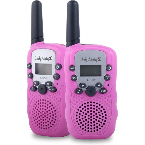 Rāciju komplekts WALKIE TALKIE - PINK