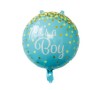 Piepūšamais balons folija BABY BOY -apaļš